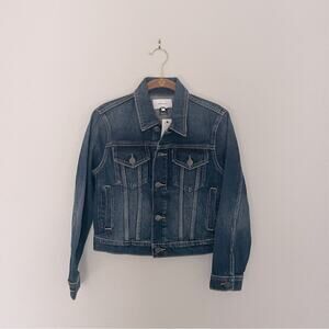 CURRENT/ELLIOTT The Baby Trucker Jean Jacket NWT